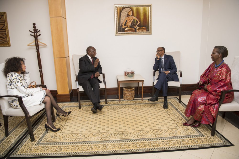 Lamaphosa and Kagame agreed to solve issues in Visas