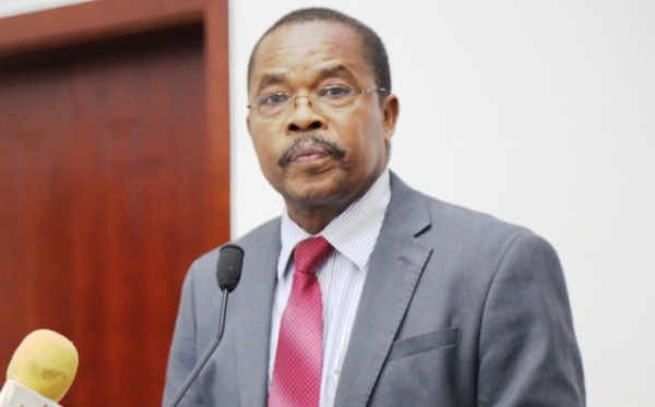 The Deputy Permanent Secretary in the Ministry of Foreign Affairs, East Africa, Regional and International Cooperation, Ambassador Ramadhan Mwinyi.