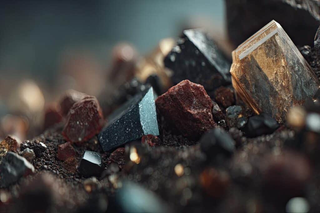 Rare earth minerals are in high demand due to their use in modern technology.