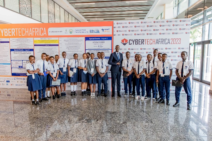 Students from Rwanda Coding Academy also attended the event. 