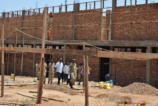 Construction  of Mageragere prison is  underway 