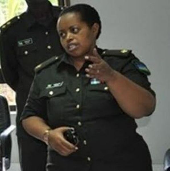 Deceased head of RDF Gender Desk, Maj Margaret Batamuriza