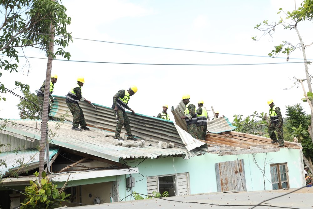 Through combined technical expertise in construction, RDF and JDF engineers are restoring damaged houses' structures to improve living conditions for affected families.