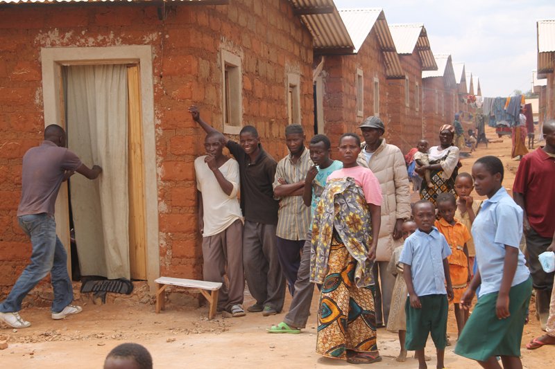 Burundi refugees in Mahama camp.