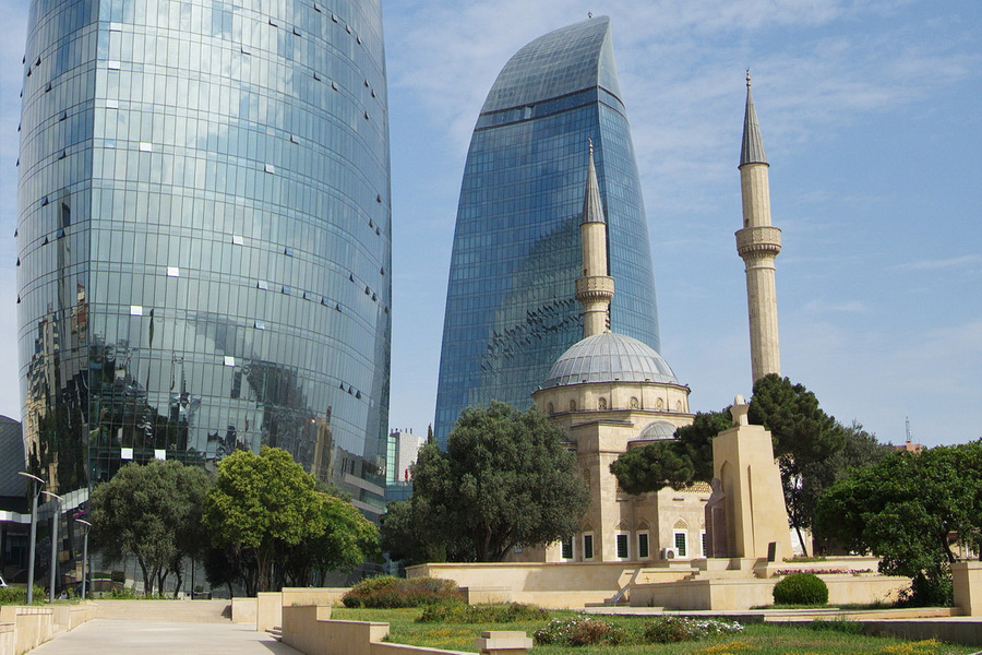 Religious practice exists in Azerbaijan, but the state maintains secular governance.