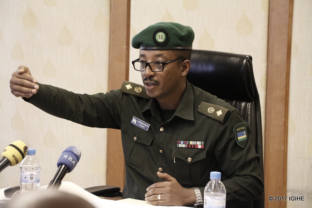 Rwanda Defense Force Spokesperson, Lt Col Rene Ngendahimana