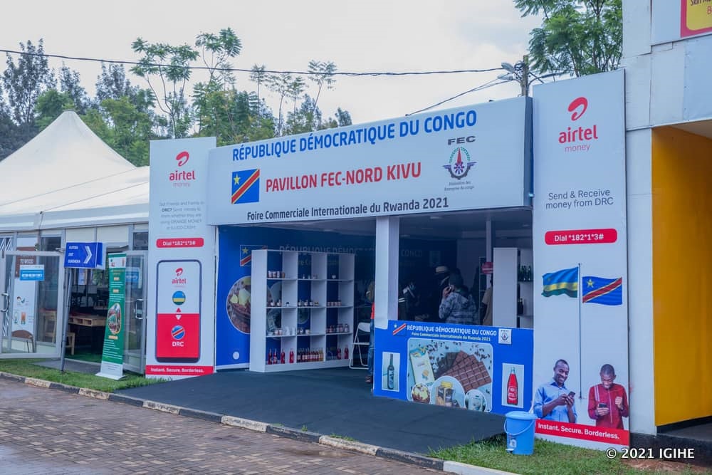 The pavilion of DRC at the 24th RITF. 