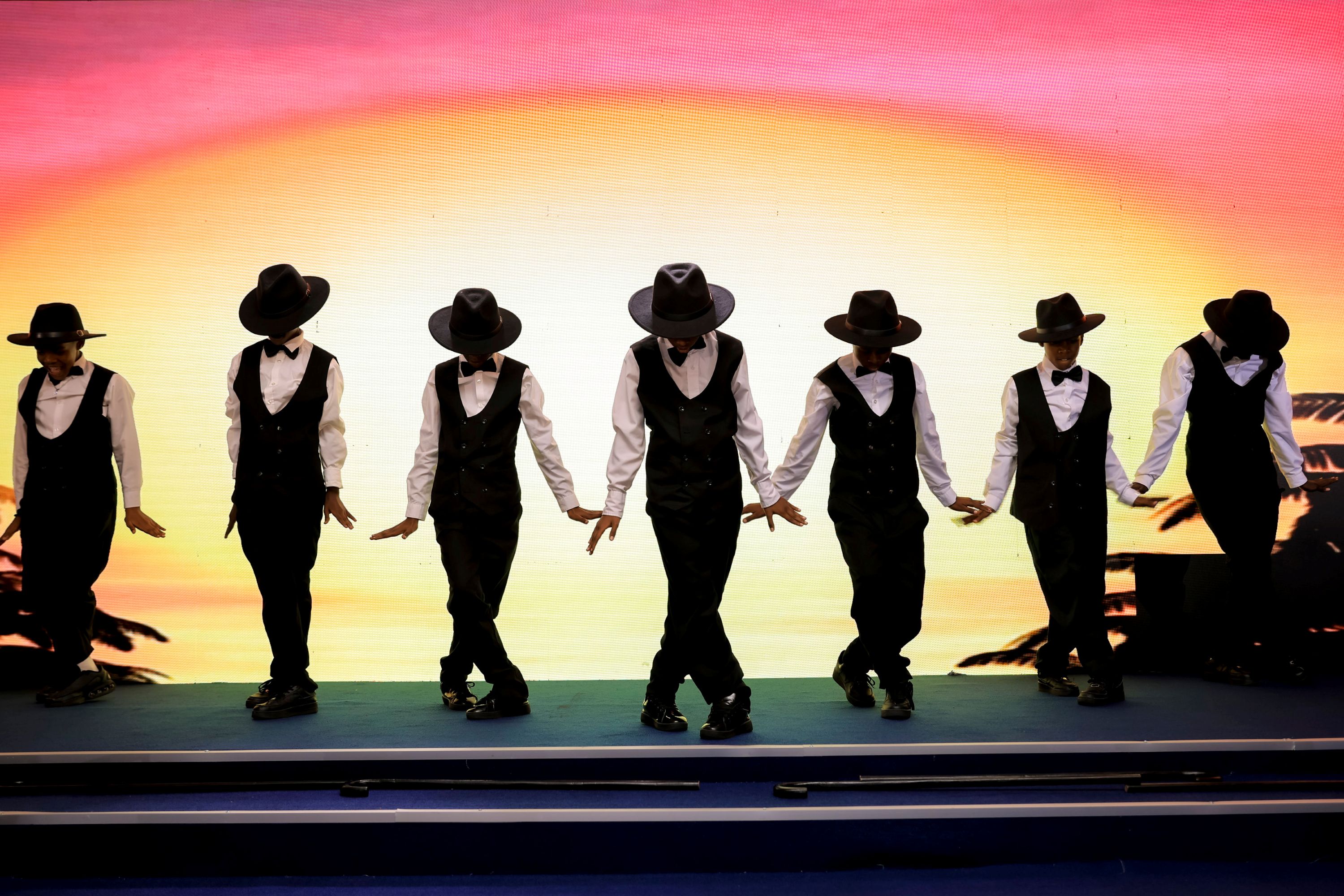 Dancers from the Sherrie Silver Foundation performed during the event.
