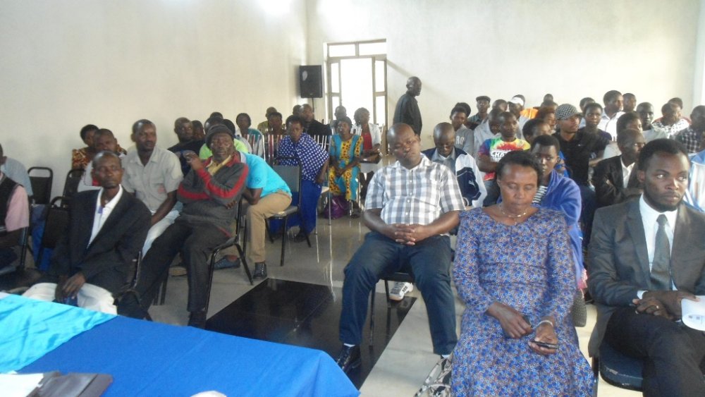 Social Democratic Party (PSD) members in Muhanga