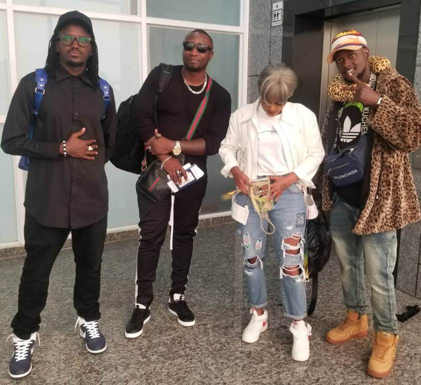 Rwandan musicians Riderman, Social Mula, and Marina together with Bad Rama the director of The Mane, have left for a concert in Belgium
