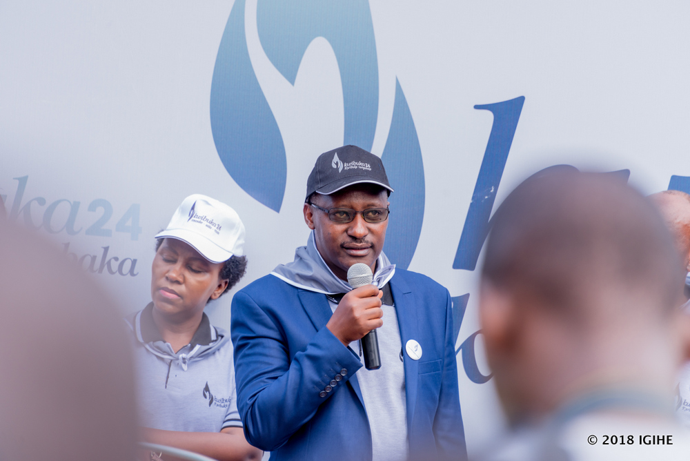 PSF Chairman Robert Bapfakurera called upon private sector members to actively engage in building the country