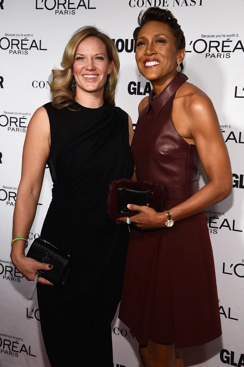 Amber Laign and Robin Roberts at the 'Glamour' Women of the Year Awards in N.Y.C. on Nov. 10, 2014.