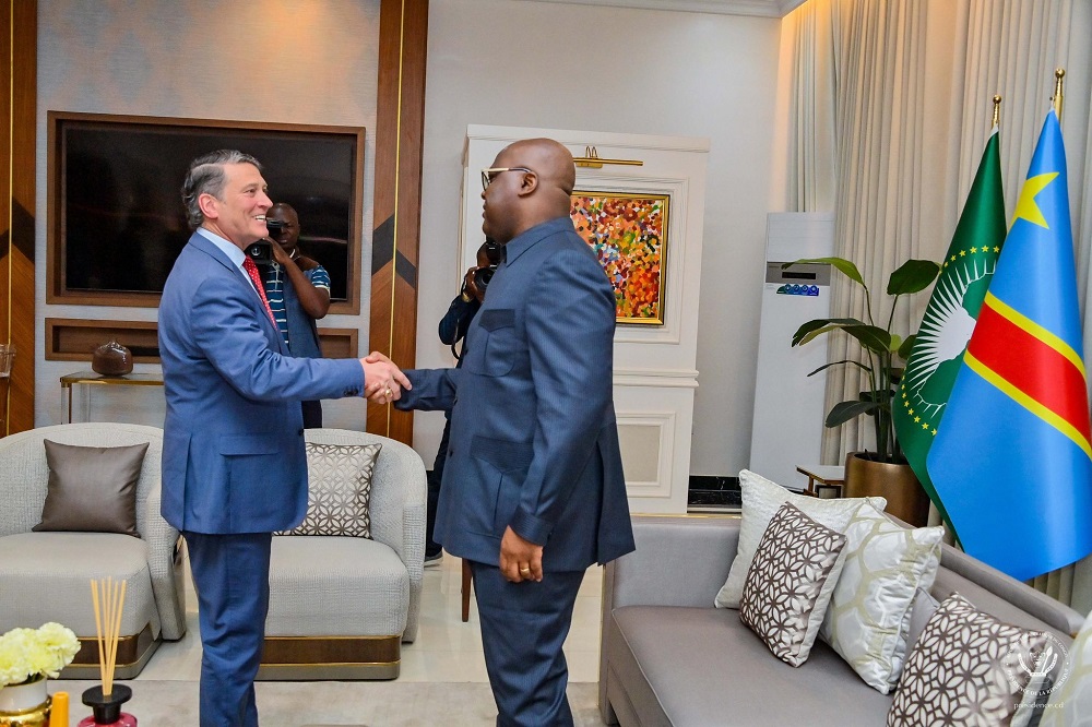 The office of President Tshisekedi had announced that Dr. Jackson is a special envoy of Trump.