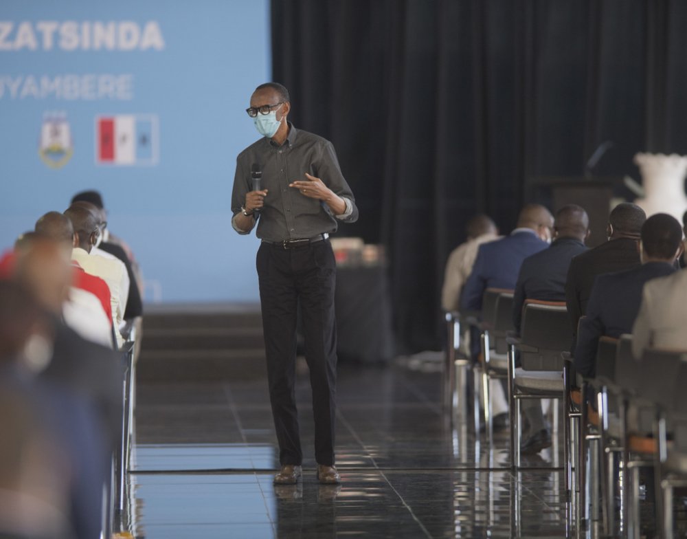 President Kagame assured that scientists are still trying to understand all about the virus so us to come up with a solution in the near future;