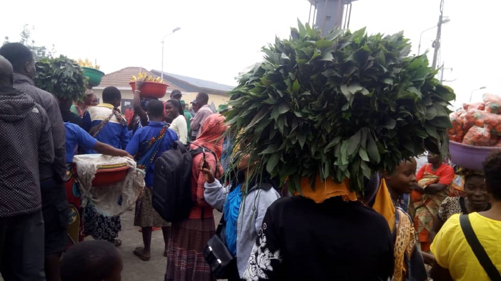 Residents learned about the closure today morning as they were stopped from crossing to DRC.