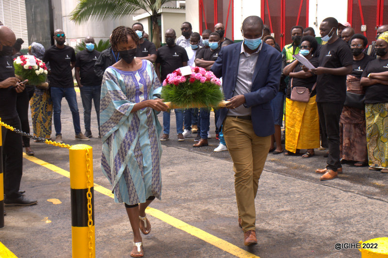 Bralirwa also held a commemoration event at its plant in Rubavu District. 