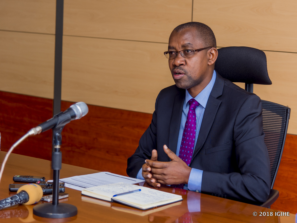 The Commissioner General of Rwanda Revenue Authority, Pascal Bizimana Ruganintwali
