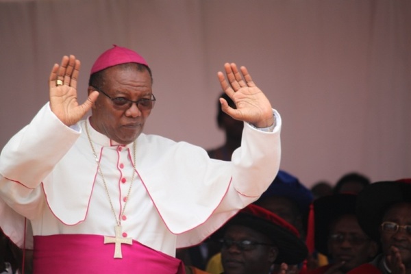Bishop Phillipe Rukamba, spokesman for the Catholic Church in Rwanda