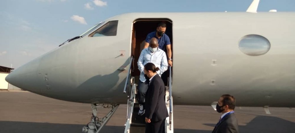 Genocide fugitive Rurangwa arrived at Kigali International Airport on Thursday 7th October 2021 around 4p.m. 