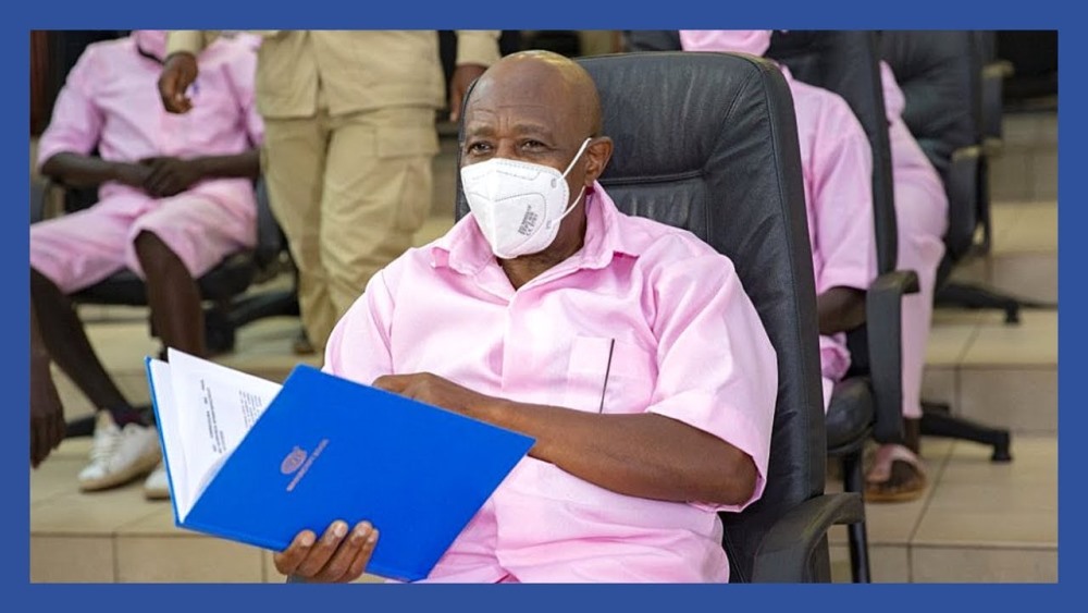 Paul Rusesabagina was arrested last year. He faces nine counts linked to terrorism along with co-accused 20 individuals who were allegedly involved in terror attacks that took place between 2018 and 2019 and claimed nine lives.