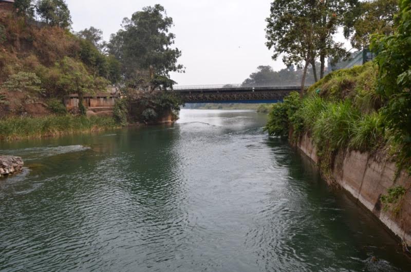 River Rusizi where the young man has drowned