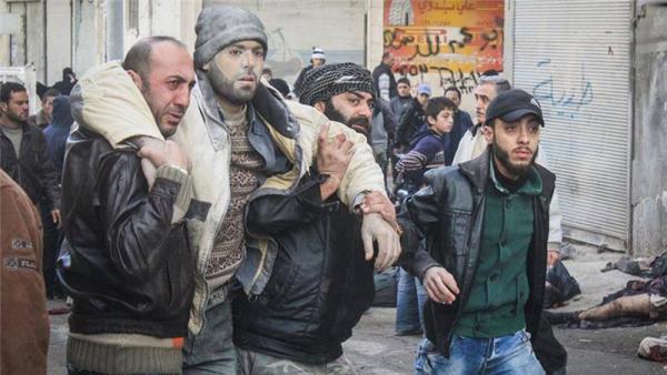 Local news channel Ariha al-Youm reported cluster bombs were used in the raid