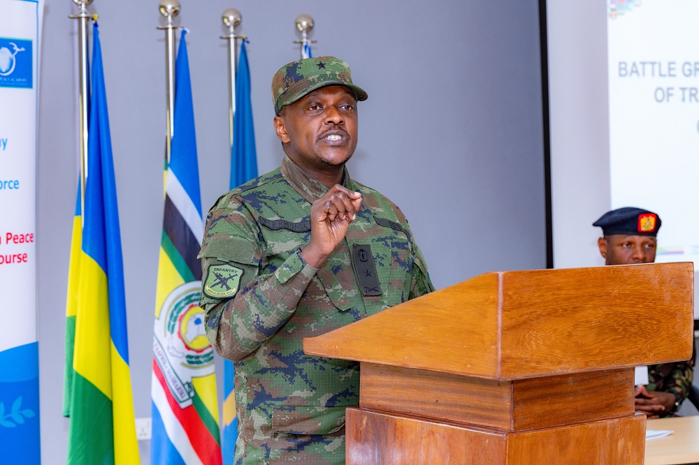 The Defence Spokesperson Brig Gen Ronald Rwivanga expressed gratitude to the Eastern Africa Standby Force (EASF) for its steadfast commitment to building internal capacity to ensure peace and security in the region.