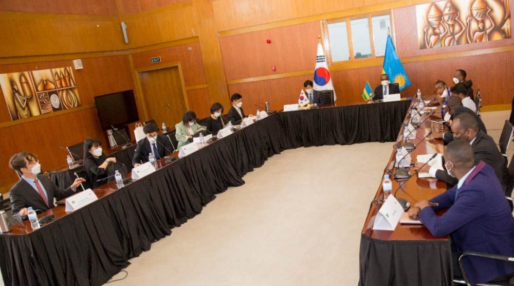 The discussions were held on Wednesday 10th October 2021 as CHOI paid a courtesy call to Minister Biruta. 