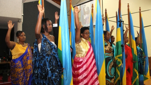 Rwanda has 64% of women representatives in the parliament 