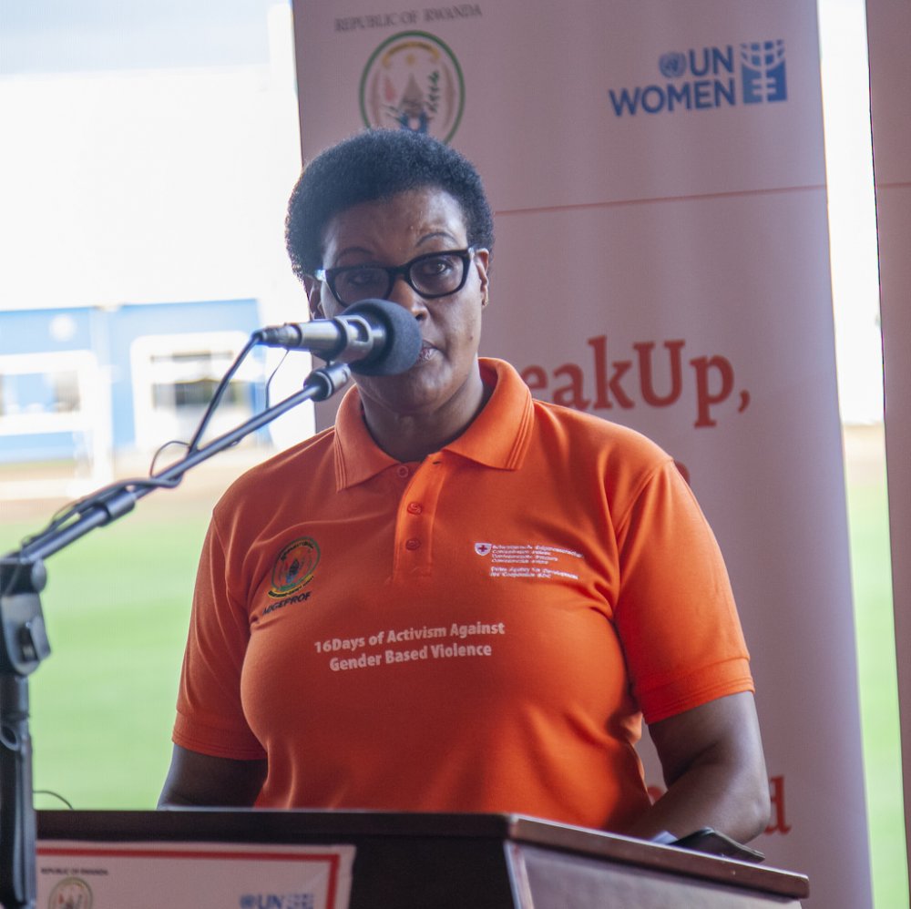 Rwanda's Speaker of Parliament, Donatille Mukabalisa