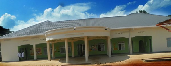 The Rwandan Military Hospital in Kanombe