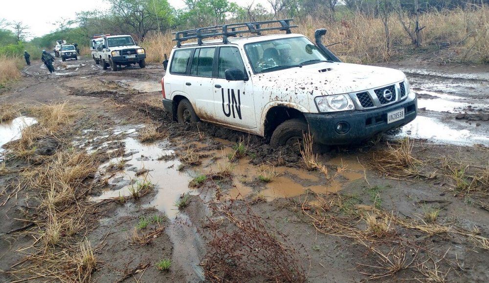 UNMISS peacekeepers from Rwanda and military observers recently rescued 20 United Nations Mine Action Service (UNMAS) workers who were ambushed in Longiro, Eastern Equatoria. Photo UNMISS