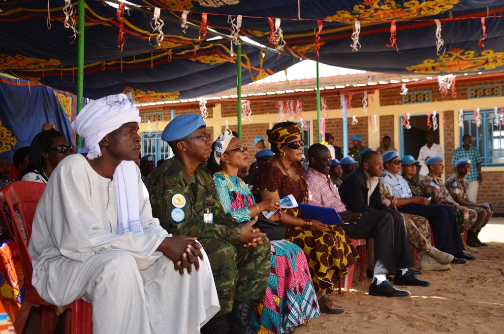 Officials during the inauguration of Gubba nursery school