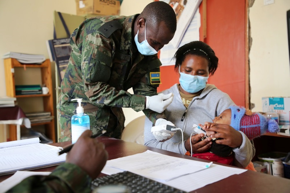 RDF contingent is providing free treatment in pediatrics, gynecology, internal medicine, general medicine, ophthalmology and dental. 
