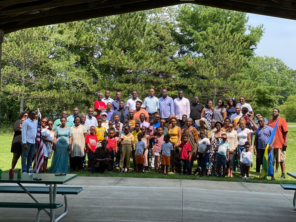 Rwandan Community in Midwest at the celebration of the 27th liberation anniversary.   