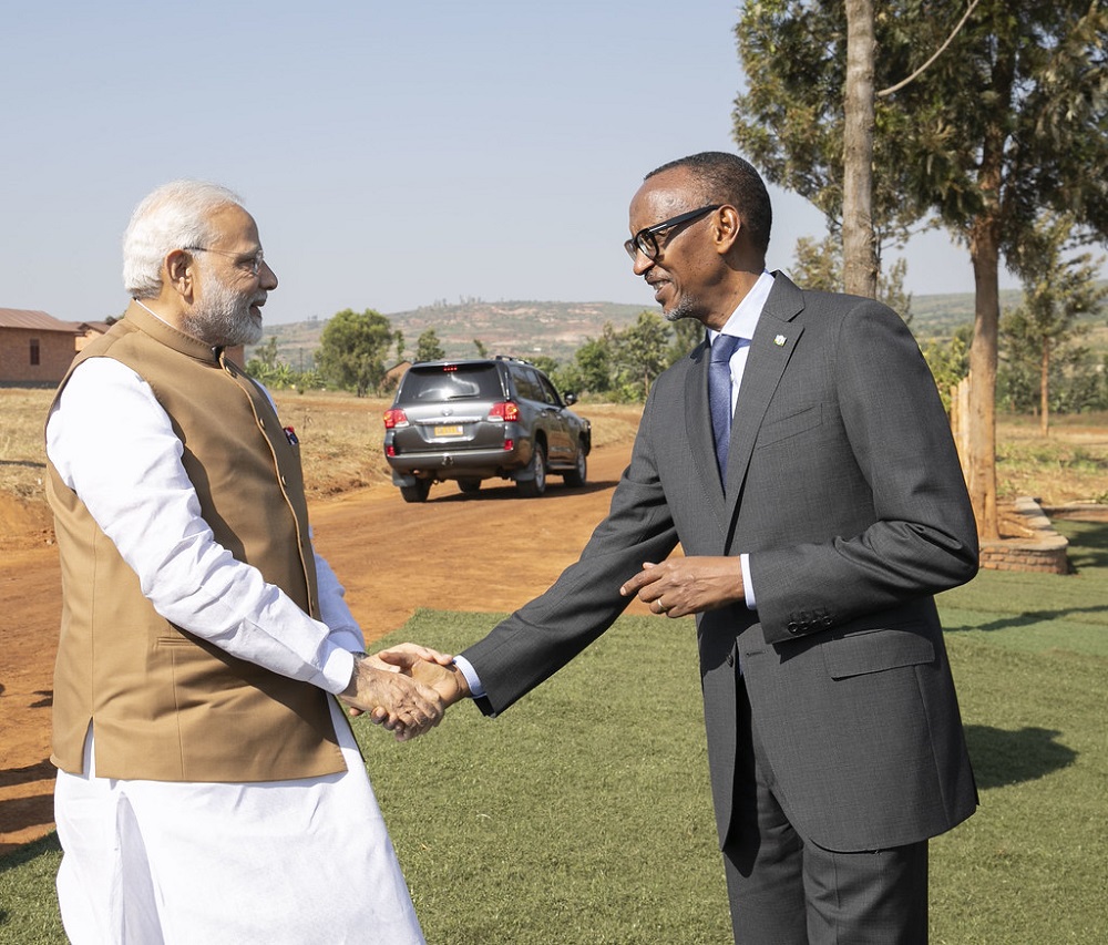 In 2018, India-Rwanda relations were further strengthened when Prime Minister Narendra Modi paid his first visit to Rwanda 