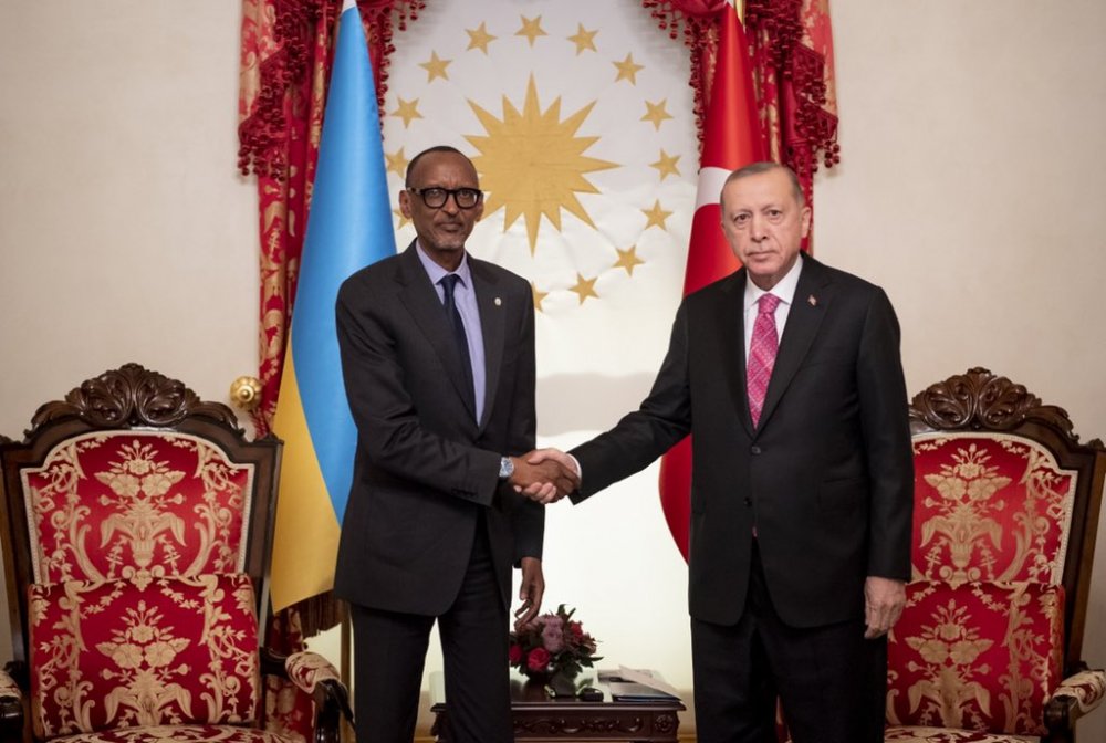 President Paul Kagame has held talks with his counterpart of Turkey. 