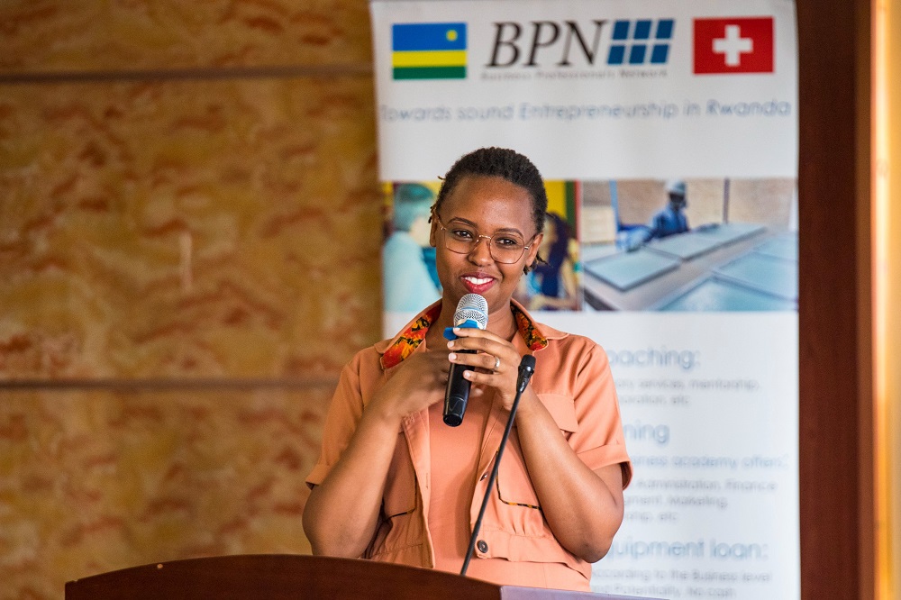 Rwema Umutoni Laurène, the founder of Uzi Collection fashion house, credited BPN for providing a clear vision to her business.
