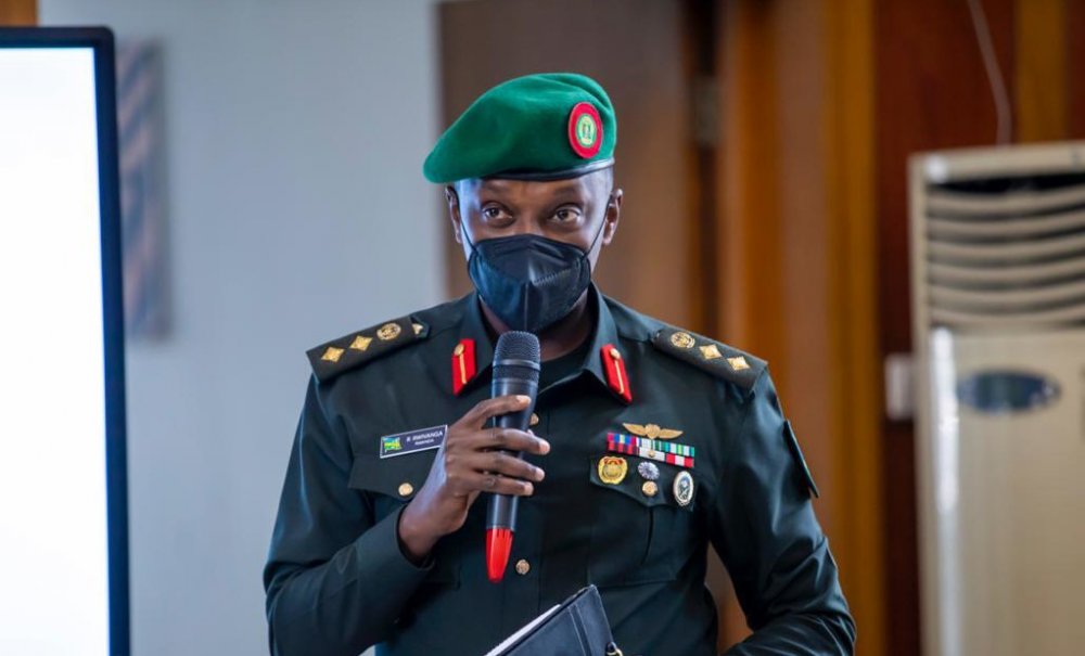 The Spokesperson of Rwanda Defence Force, Colonel Ronald Rwivanga.