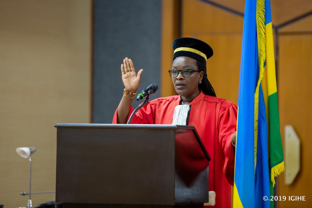 Mukamulisa M. Therese was appointed Deputy Chief Justice,