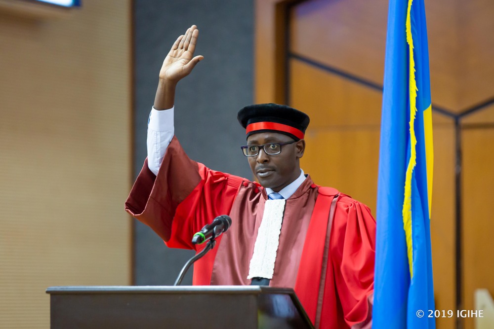 Nkurunziza Valens is the Vice President of the Commercial High Court.