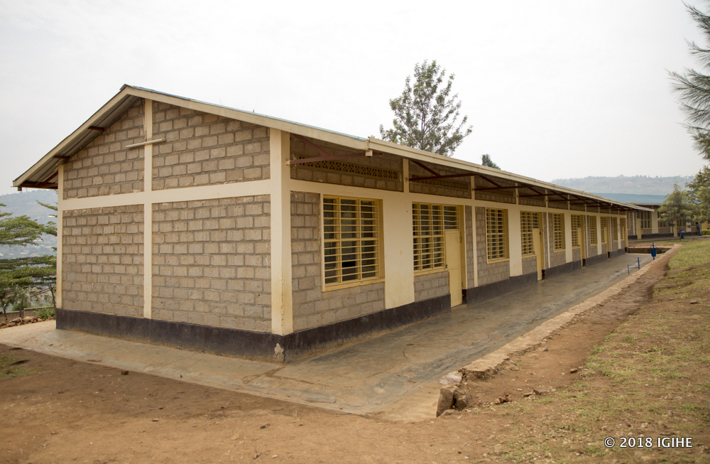 Groupe Scholaire Kimironko has a student population of over 1000 children