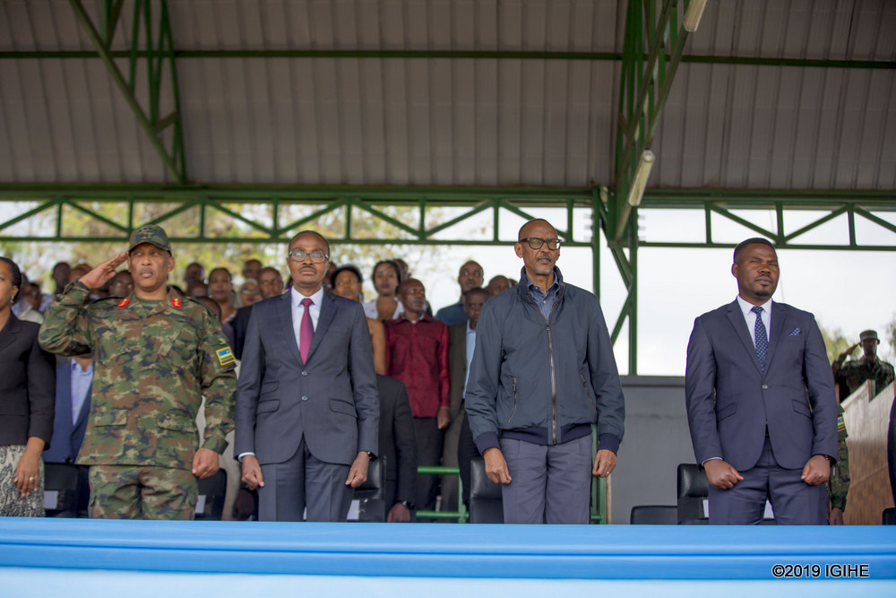 Kagame thanked parents for allowing the youth to be part of Itorero