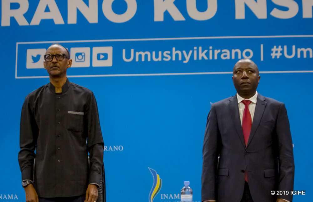 “The country is doing well. You have all contributed to this.” said Kagame