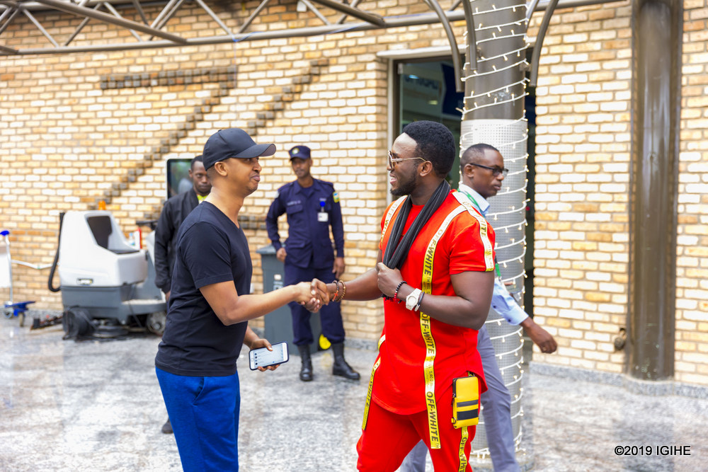 The Ben has landed in Kigali ahead of his performance for the East African Party.