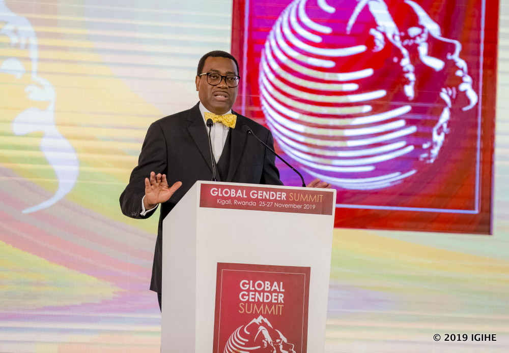Dr. Adesina said that Africa must end all forms of child marriage and sexual violence which affects women.