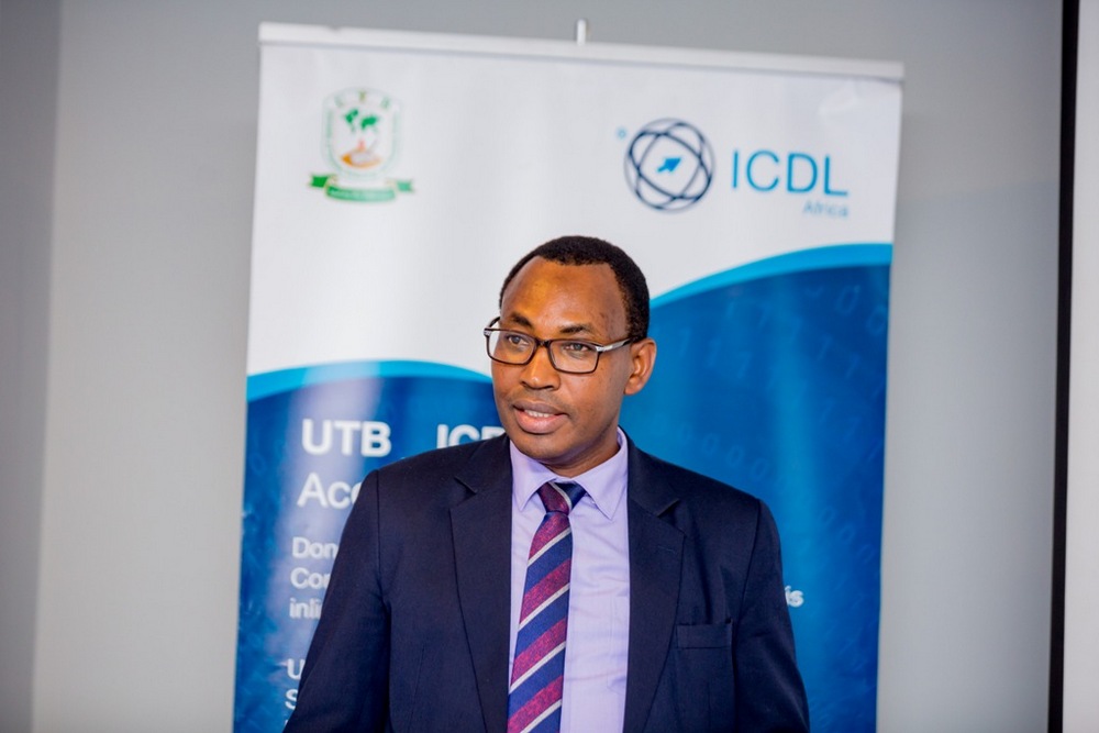 UTB's vice chancellor, Prof. Callixte Kabera was delighted to have received an award from ICDL Africa and further assured the university's commitment towards intensifying ICT training