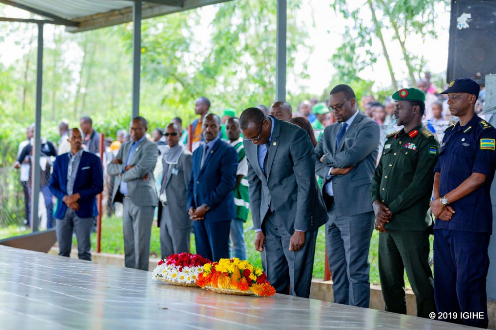 The Executive Secretary of the National Commission for the Fight Against Genocide (CNLG) Dr. Jean Damascène Bizimana made a call towards the Youth to learn from the bad history that led Rwanda into the 1994 Genocide against Tutsis