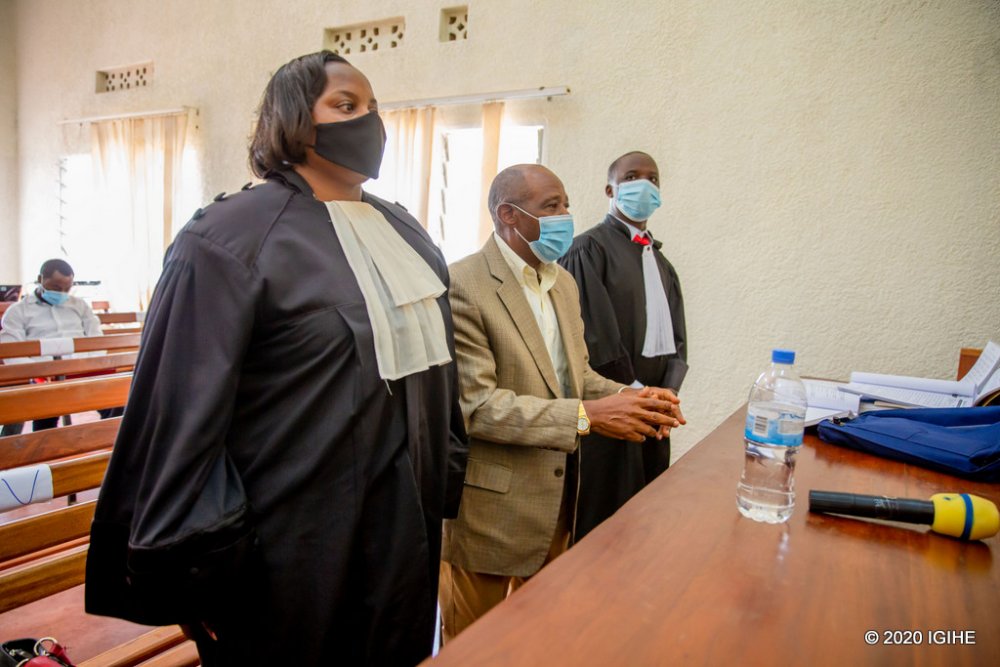 Emeline Nyembo and David Rugaza are Paul Rusesabagina's lawyers