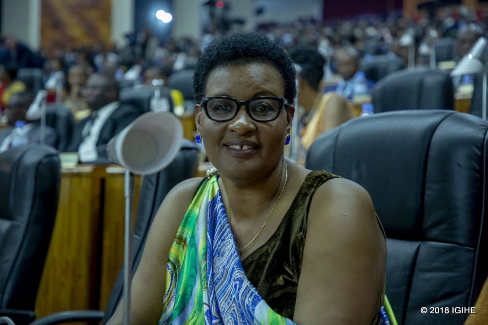 Donatile Mukabalisa, who was Speaker of the previous parliament has been today re-elected to serve another five-year term 